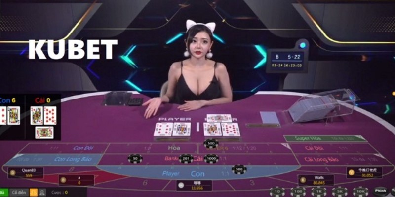 Các trò chơi nổi bật tại Ku777 Casino