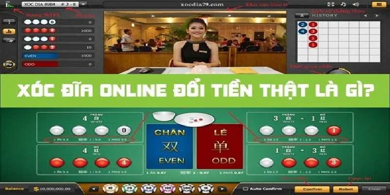 xóc đĩa online tiền thật